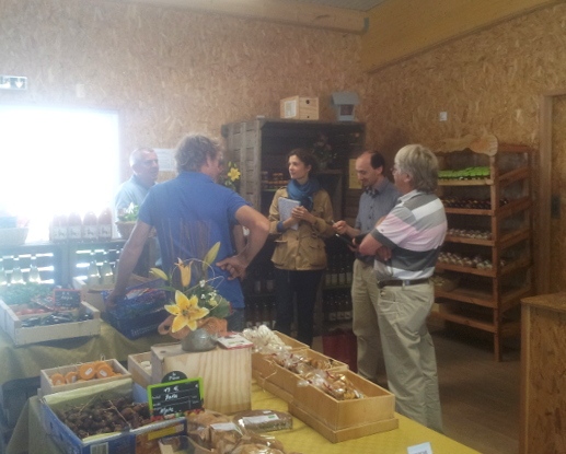 Le 19 juin, rencontre avec l'équipe de l'ESAT de Saint-Marcel