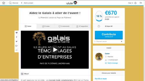 Mai-juin 2016 : le Galais a besoin de vous !